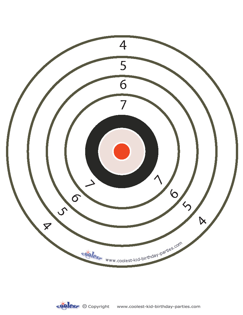 Free Targets Printable Free Printable Shooting Targets / As a sign of
