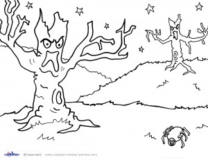 Printable Halloween Coloring Page 5 - Coolest Free Printables