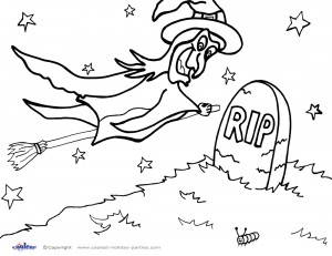 Printable Halloween Coloring Page 6 - Coolest Free Printables